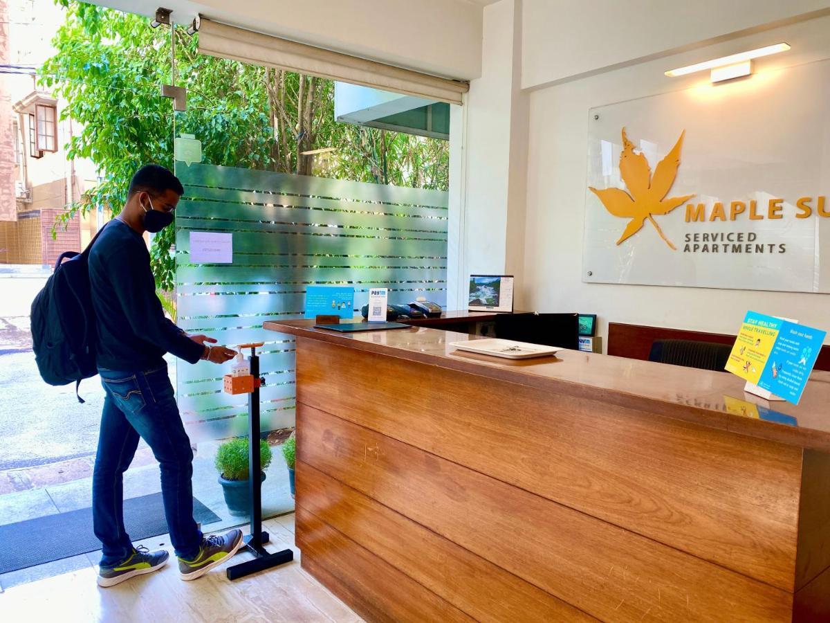 Maple Suites, Serviced Apartments Bangalore Exteriör bild