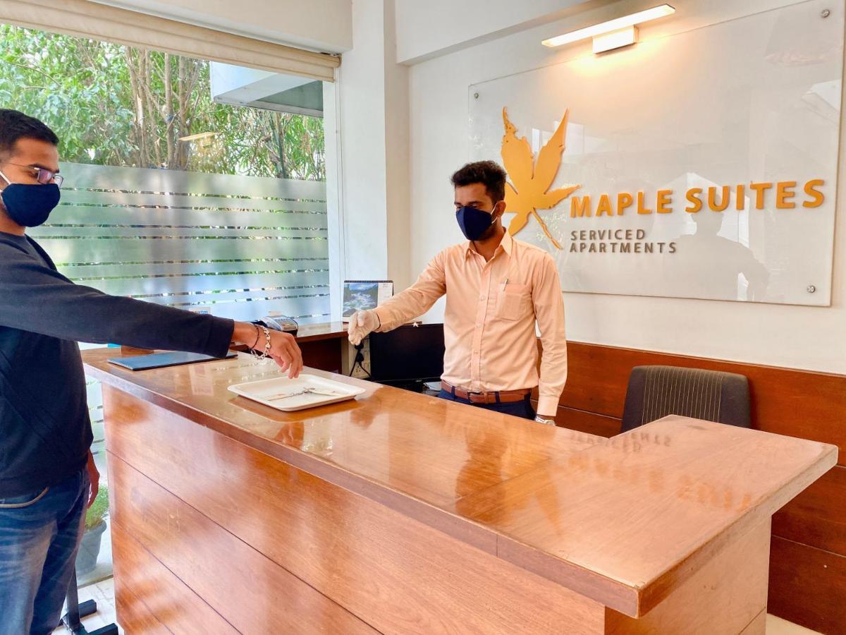 Maple Suites, Serviced Apartments Bangalore Exteriör bild