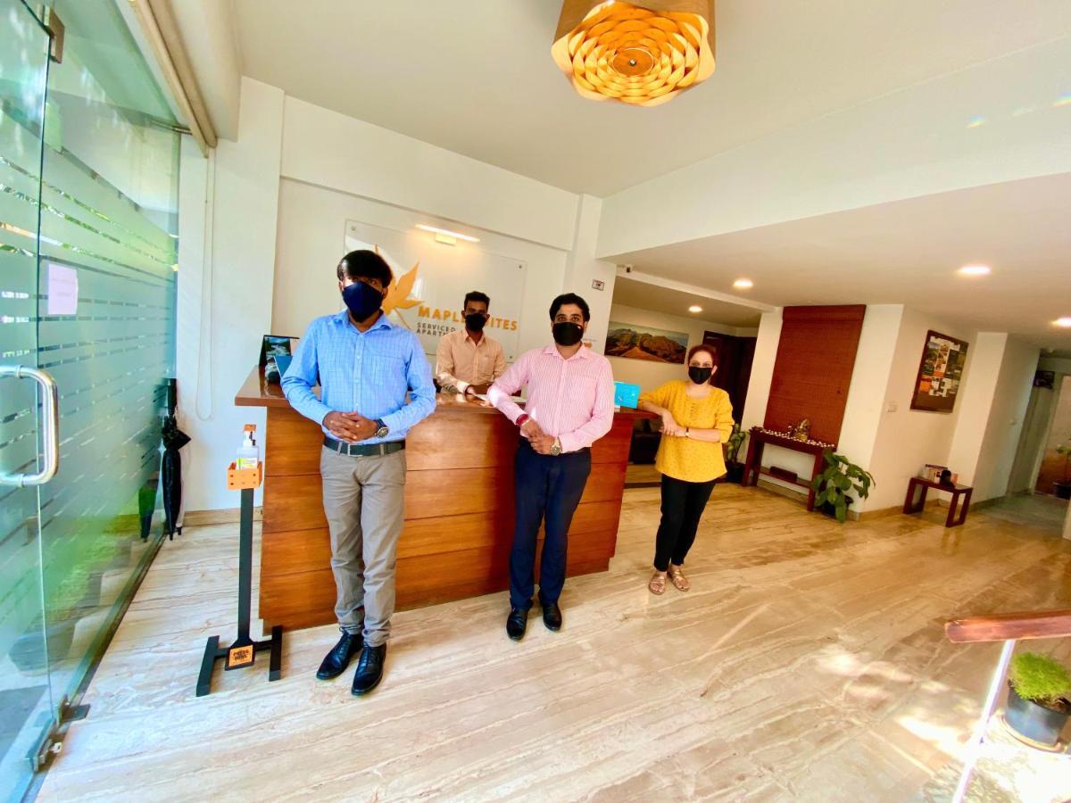 Maple Suites, Serviced Apartments Bangalore Exteriör bild