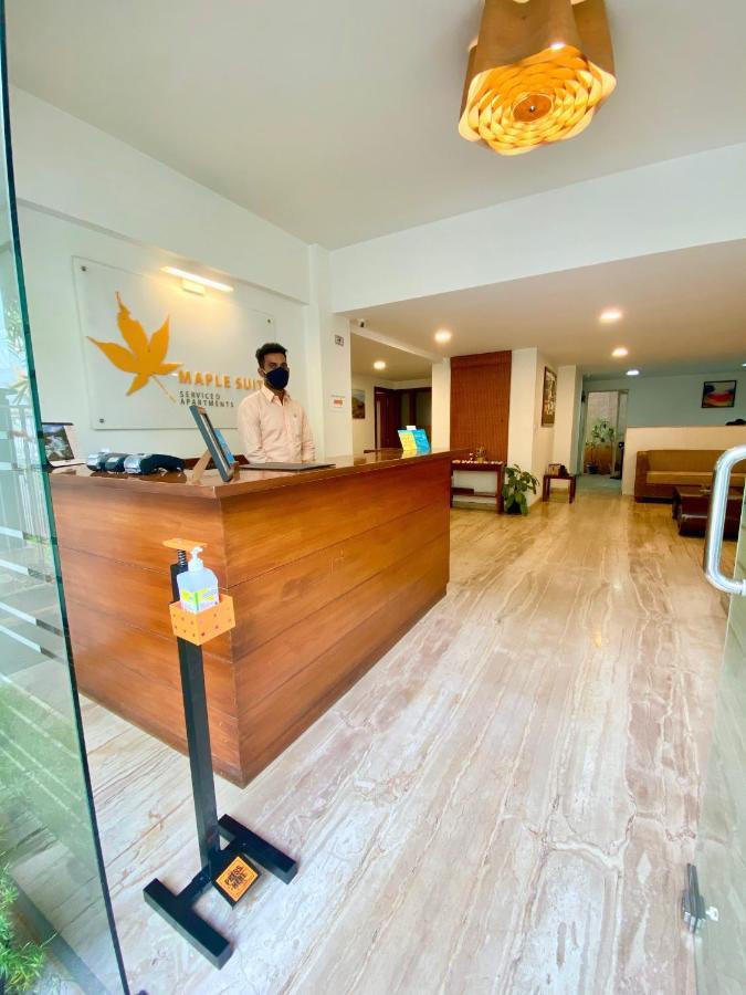 Maple Suites, Serviced Apartments Bangalore Exteriör bild